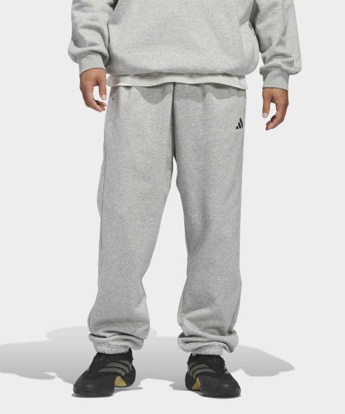 ADIDAS ADIDAS Basketball Fleece Jogger - Medium Gray Heather
