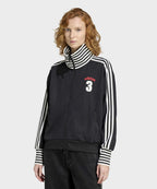 ADIDAS ADIDAS Vintage Beckenbauer Striped Rib Track Top - Black