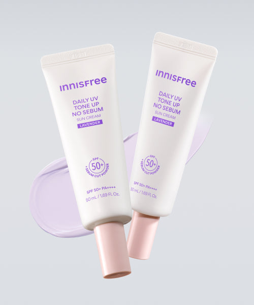 innisfree Innisfree Daily UV Tone-Up No Sebum Sun Cream Lavender SPF 50+