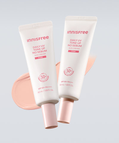 Innisfree Daily UV Tone-Up No-Sebum Sun Cream Pink SPF 50+