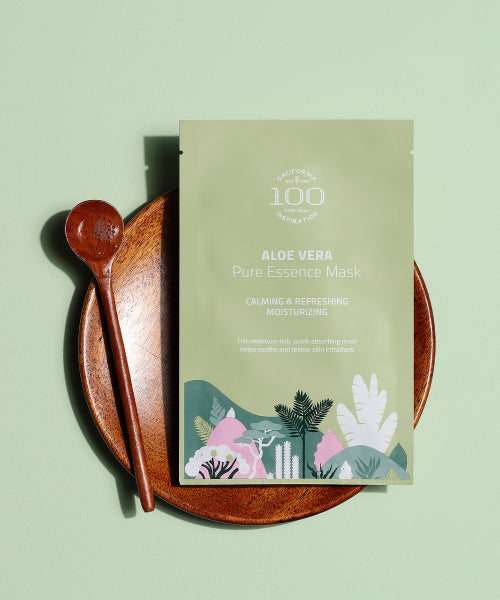 DR.ORGA DR.ORGA 100 Aloe Vera Pure Essence Mask Pack (5 sheets)