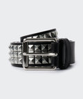 MUSINSA STANDARD WOMAN MUSINSA STANDARD WOMAN Women's Synthetic Leather Square Stud Belt_30mm