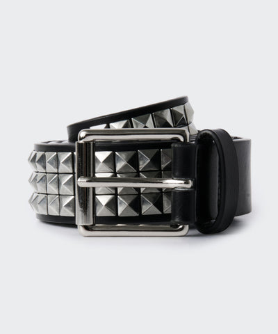 MUSINSA STANDARD WOMAN Women's Synthetic Leather Square Stud Belt_30mm