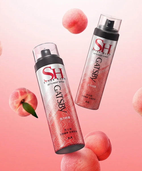 GATSBY Set & Keep Spray Super Hard Peach 263ml