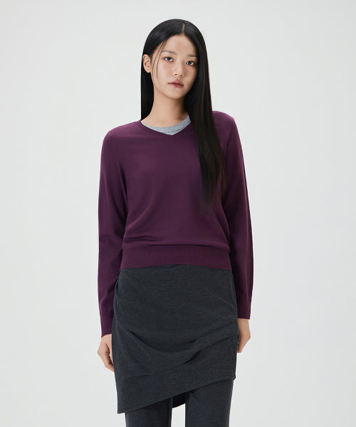 MIXXO MIXXO V-neck pullover Knitwear (C, S)