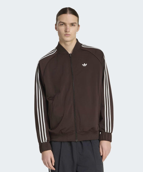 ADIDAS ADIDAS BRITCORE Track Top - Aura Coffee