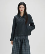 MIXXO MIXXO Jacket Women's Round Collar