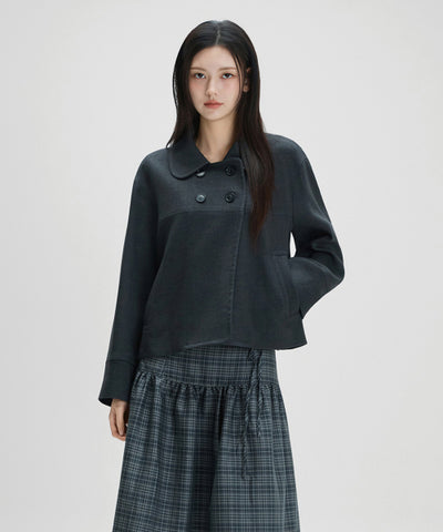 MIXXO Jacket Women's Round Collar