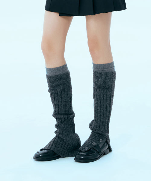 MIXXO MIXXO Button Point Leg Warmers C/S
