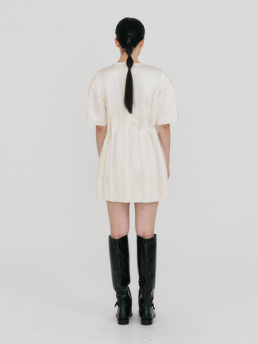 EENK ZULIET Skater Dress - Ivory