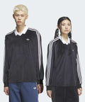 ADIDAS ADIDAS Velor Polo Long Sleeve - Black