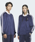 ADIDAS ADIDAS Velor Polo Long Sleeve - Night Indigo