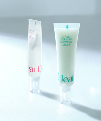 [Exclusive composition] Water parsley pore liberation SET gel serum duo (2 packs) + soothing cream duo (2 packs)