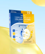 FARMSTAY FARMSTAY Collagen x Vitamin Hydrogel Mask Duo Set 1box