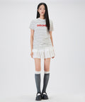 MIXXO MIXXO T-Shirt Striped Letter