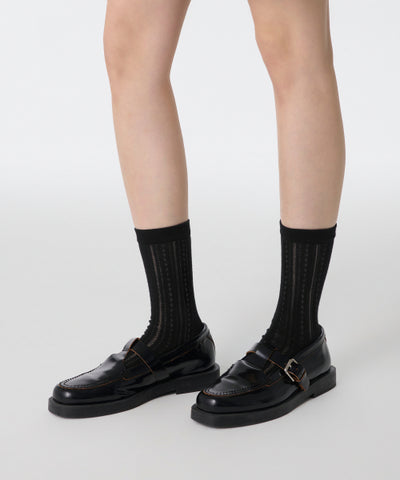MUSINSA STANDARD WOMAN Women's Pointel Crew Socks 4 Pack
