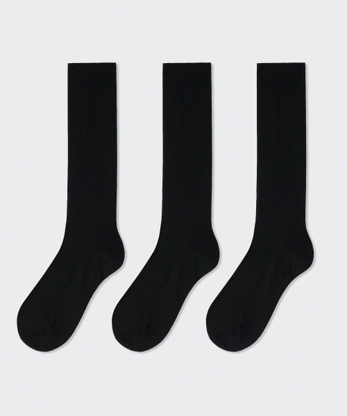 MUSINSA STANDARD WOMAN MUSINSA STANDARD WOMAN Women's Ribbed Slouch Socks 3 Pack
