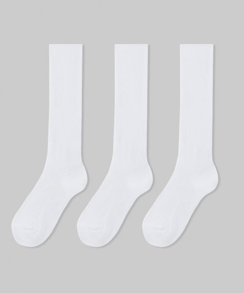 MUSINSA STANDARD WOMAN MUSINSA STANDARD WOMAN Women's Ribbed Slouch Socks 3 Pack
