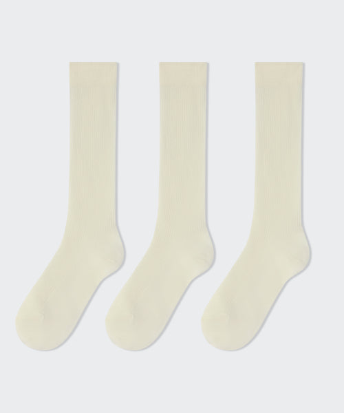 MUSINSA STANDARD WOMAN MUSINSA STANDARD WOMAN Women's Ribbed Slouch Socks 3 Pack