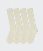 MUSINSA STANDARD WOMAN MUSINSA STANDARD WOMAN Women's Ribbed Slouch Socks 4 Pack