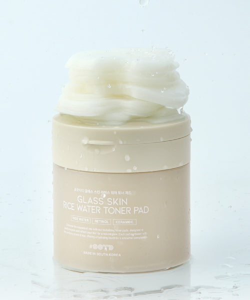 OOTD BEAUTY OOTD BEAUTY Glass Skin Rice Water Toner Pad (70 sheets)