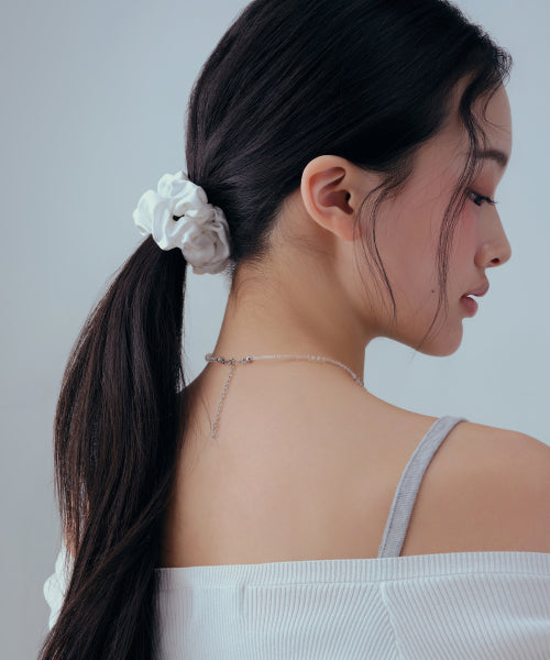 MUSINSA STANDARD WOMAN MUSINSA STANDARD WOMAN Women's Silk Scrunchie_Large Off White