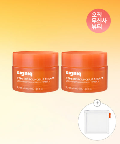 [SET] Peptide Bounce Up Cream 50ml x 2 (pouch provided)