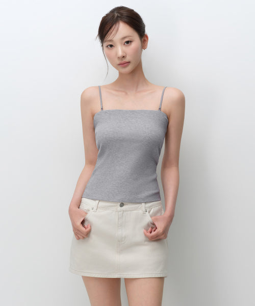 MUSINSA STANDARD WOMAN MUSINSA STANDARD WOMAN Women's Tube Bra Top Medium Gray