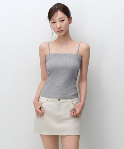 MUSINSA STANDARD WOMAN Women's Tube Bra Top Medium Gray