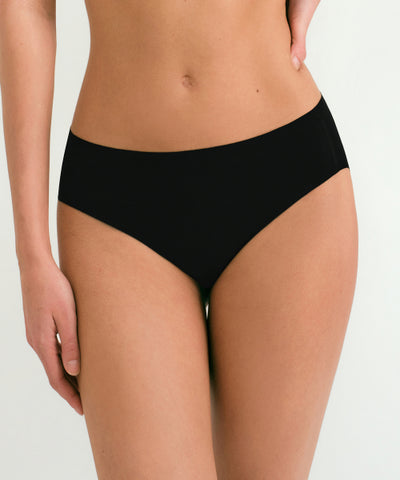 MUSINSA STANDARD WOMAN Women's Seamless Free Cut Panties [Black]