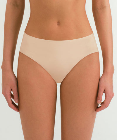 MUSINSA STANDARD WOMAN Women's Seamless Free Cut Panties Light Beige