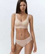 MUSINSA STANDARD WOMAN Comfort Seamless Bra - Light Beige