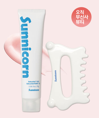 SUNNICORN Red Tomato Bakuchiol PDRN Mask + Gua Sha