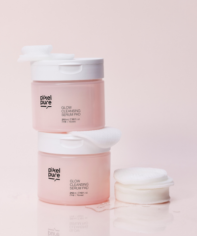 PIXELPURE Glow Cleansing Serum Pad 210ml
