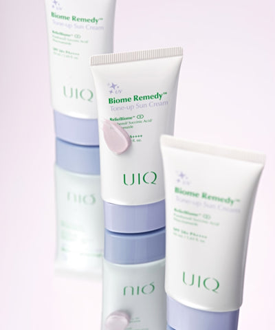 UIQ Biome Remedy Tone-Up Sun Cream SPF50+ Purple 50ml