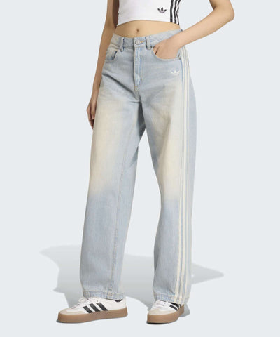 ADIDAS Denim Dad Jeans - Light Denim