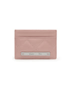 MATIN KIM MATIN KIM PUFF QUILT CARD WALLET in Pink
