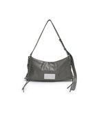 MATIN KIM MATIN KIM EYELET SHIRRING SHOULDER BAG