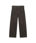 MATIN KIM MATIN KIM Denim Pants with Waist Buckle
