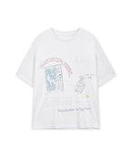 MATIN KIM MATIN KIM GRAFFITI ARTWORK T-SHIRT Unisex