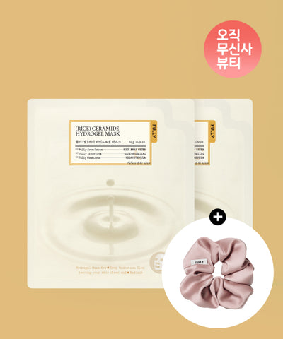 FULLY Rice Cera Hydrogel Mask 4 Sheets