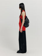 EENK XENDER Separable Sleeveless Knit Top - Red
