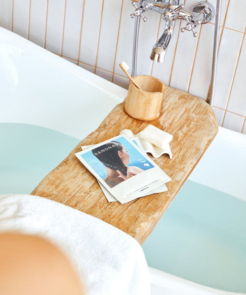 DANONAL [SET] Danonal Iris Cooling Spa Hair Pack (4 sheets) (Treatment)
