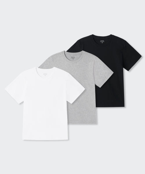 MUSINSA STANDARD WOMAN MUSINSA STANDARD WOMAN T-Shirt 3-Pack