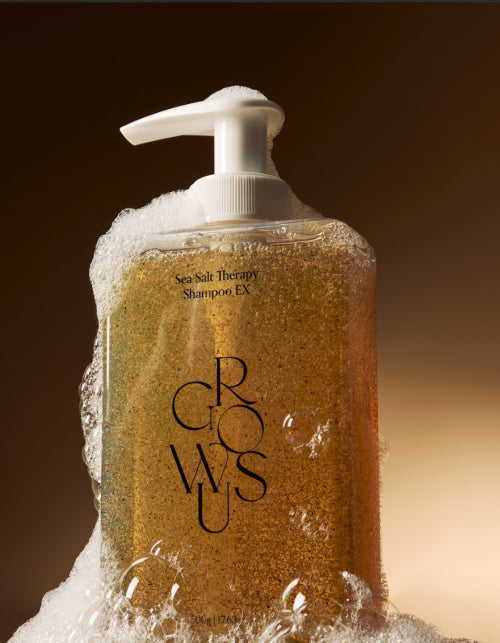 GROWUS Sea Salt Therapy Shampoo EX 500gX2