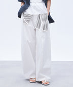 MIXXO MIXXO Balloon Fit One-Tuck Cotton Pants