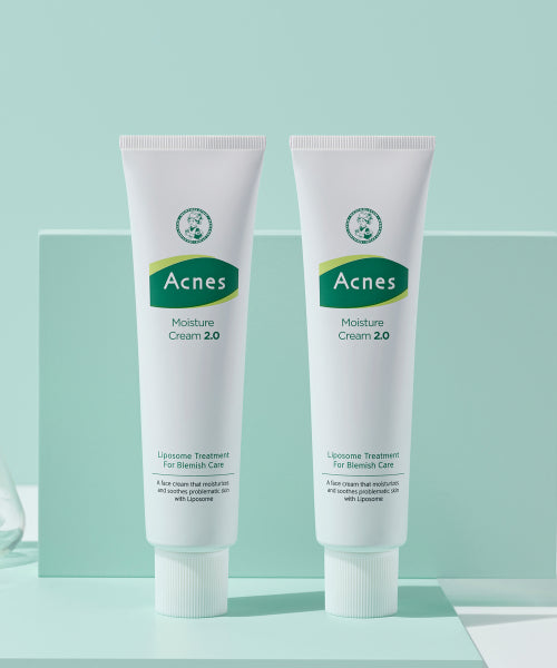 ACNES 2 x [Soothing/Moisture] Moisture Cream 2.0 60ml