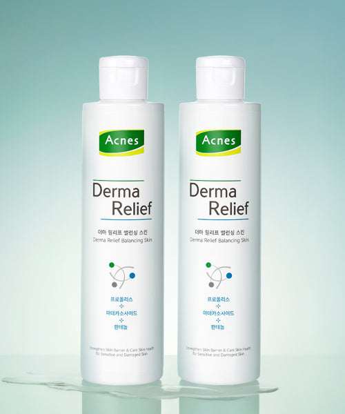 ACNES 2 x Derma Relief Balancing Skin 200ml