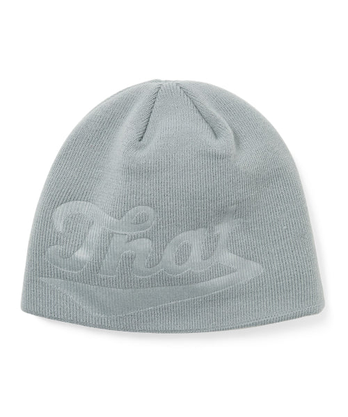 THISISNEVERTHAT THISISNEVERTHAT Debossed That No Cuff Beanie Sage Grey