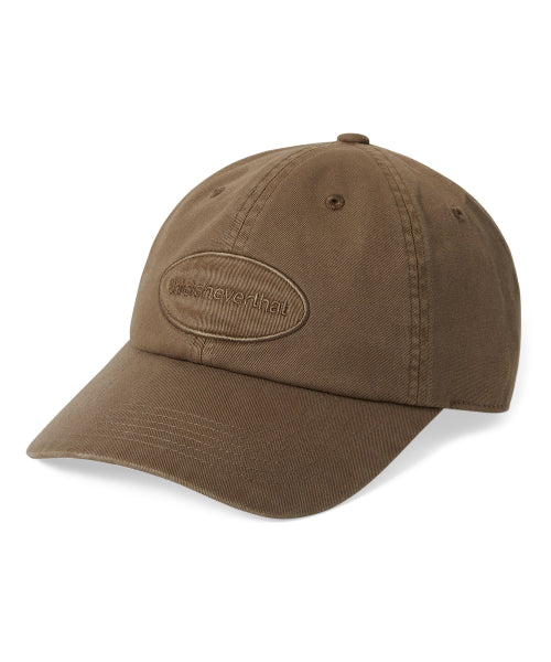 THISISNEVERTHAT THISISNEVERTHAT Overdyed E/T-Logo Cap Camel